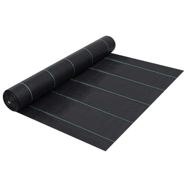 Berkfield Weed & Root Control Mat Black 2x10 m PP