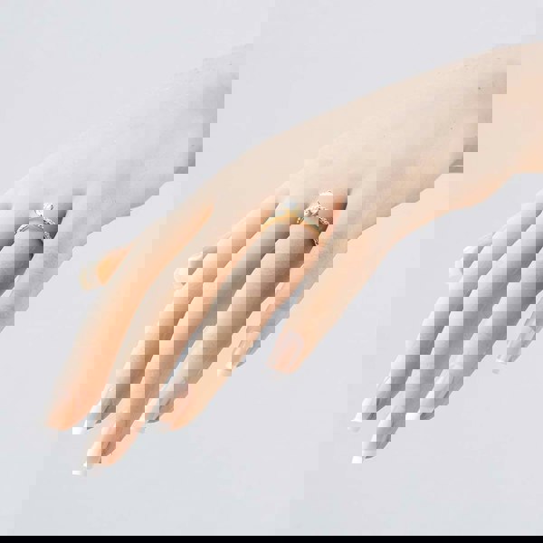 1888 Collection 9ct Yellow Gold 0.48ct Brilliant Cut Diamond Twist Solitaire Shoulder Set Ring RSP01-9Y-0.33-H-SI2