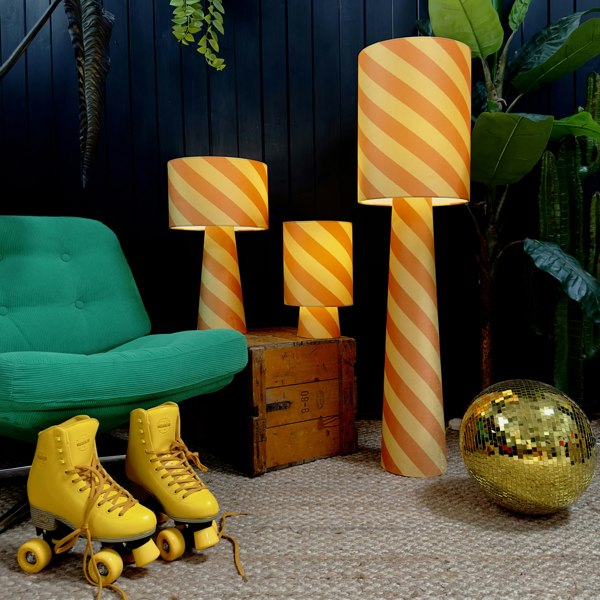 love frankie helter skelter lamps in marmalade