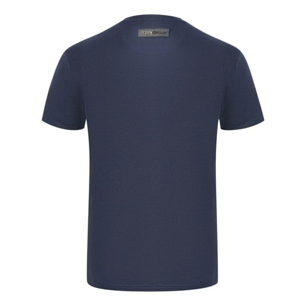 Plein Sport PS78 Design Logo T-Shirt - Navy Blue