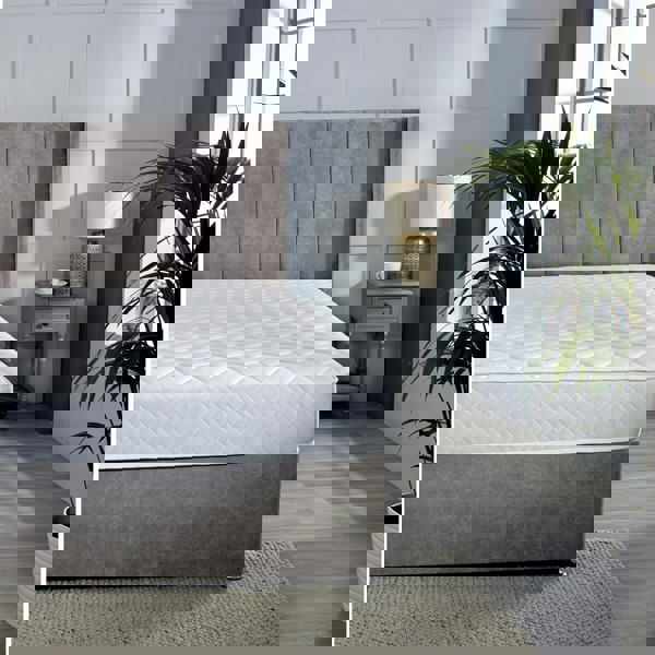 Starlight Beds Astral Grey Hybrid Mattress - 19cm Deep, Soft Feel