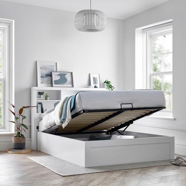 Bedmaster Arizona Bookcase Ottoman Bed