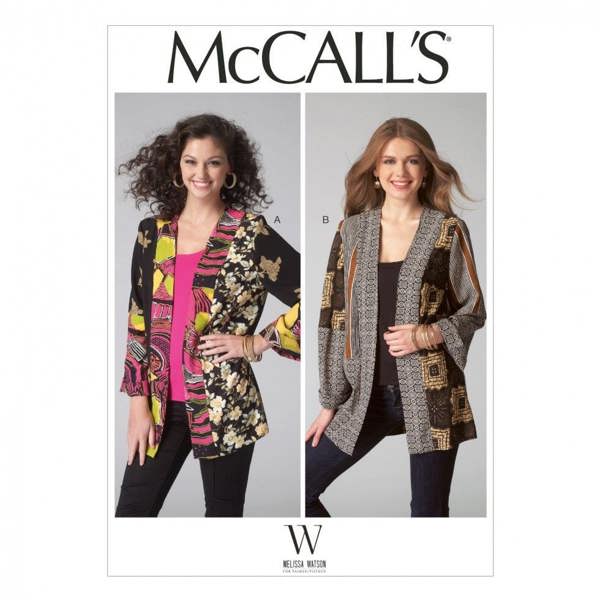 McCalls 7132 Paper Sewing Pattern – Women's Jacket, Intermediate
