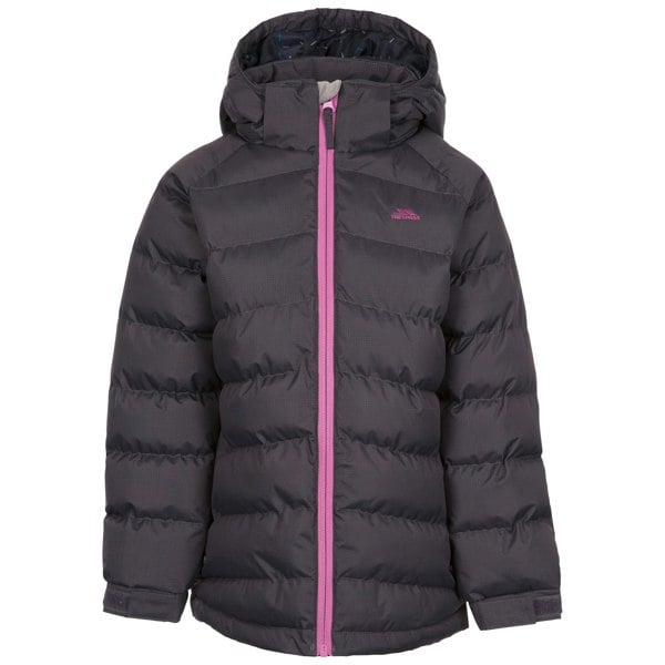 Trespass Childrens Girls Amira Casual Jacket - Dark Grey