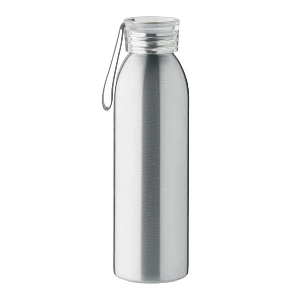 MidOcean Bira Stainless Steel 650ml Bottle - Matt Silver Grey - 