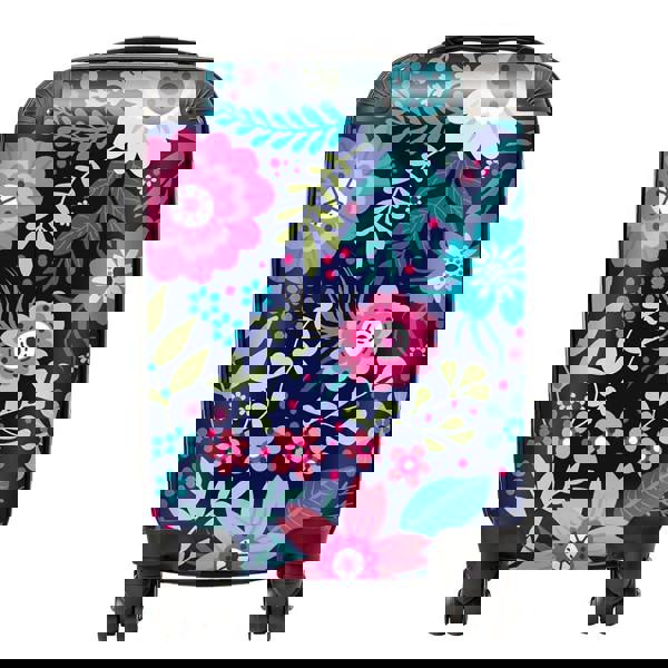 Warren Reed Cute Colourful Flower Pattern Suitcase