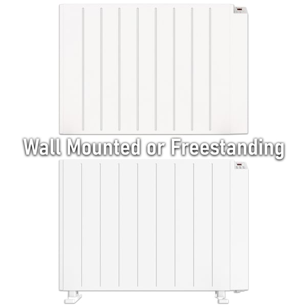 MYLEK Electric Radiator Panel Heater WIFI Smart APP Eco 2000W Bathroom Safe Wall Mounted Timer Thermostat