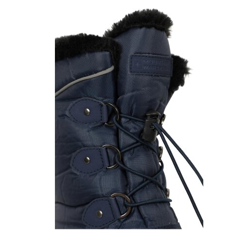 Mountain Warehouse Kids Whistler Adaptive Snow Boots - Navy