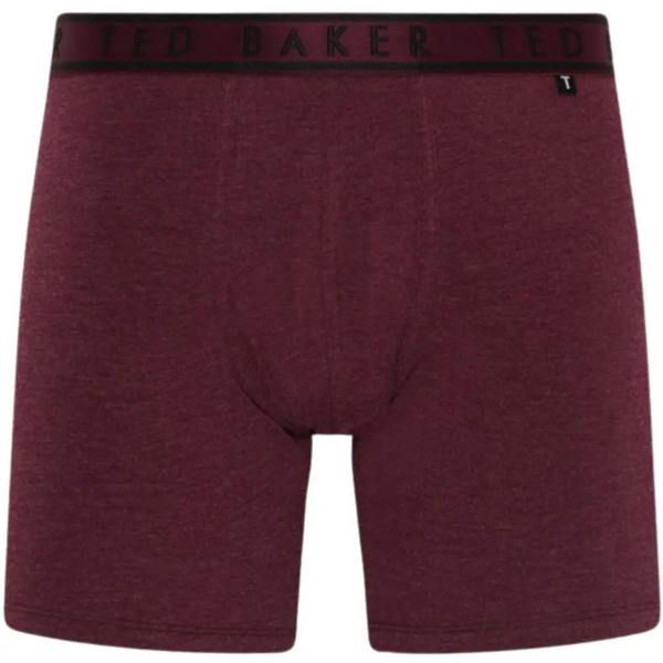 Ted Baker 3-Pack Coloured Boxer Briefs, Blue/Pool/Burgundy