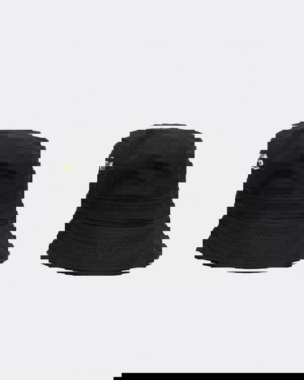 Lacoste Organic Cotton Bucket Hat - Black 031