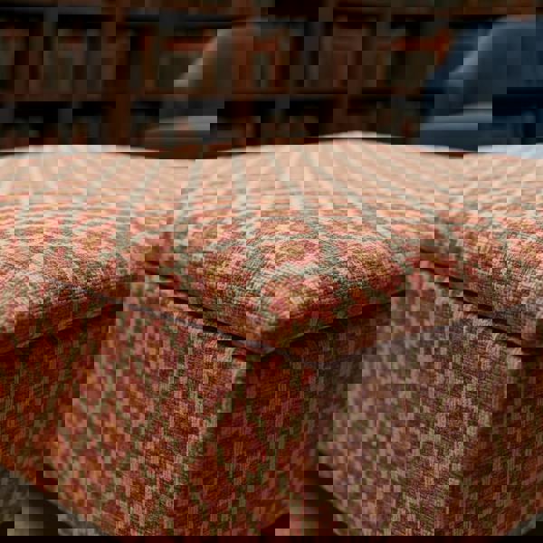 Luxury living room furniture – square storage coffee table with soft top