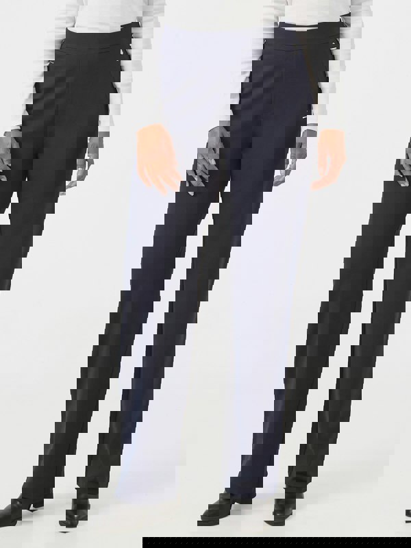 PennyPlain Wide Leg Treggings - Navy Short