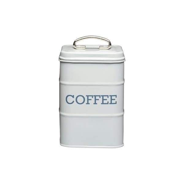 KitchenCraft Living Nostalgia French Grey Coffee Tin