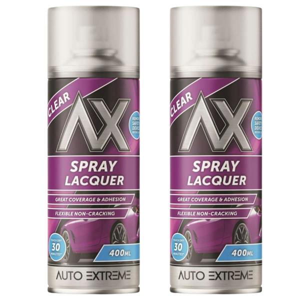Auto Extreme 2X Auto Extreme Clear Lacquer Spray 400ml