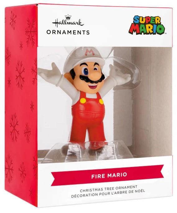 Hallmark Super Mario - Fireman Mario Christmas Tree Ornament