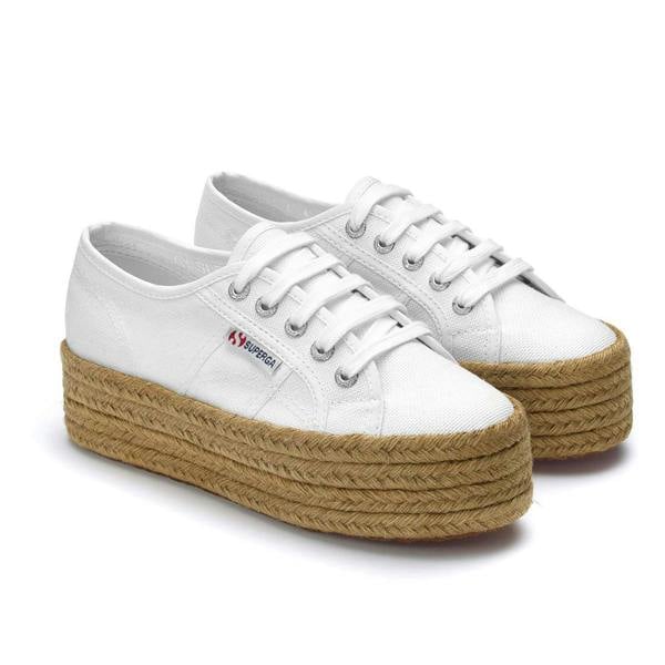 Superga Womens/Ladies 2790 Rope Trainers - White - 