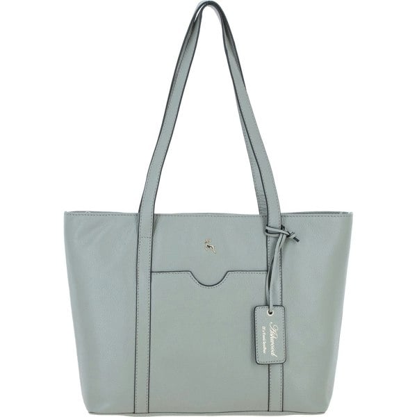 Elegant Real Leather Shoulder Bag: 64668