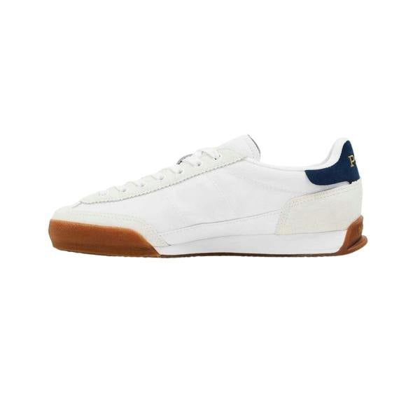 Ralph Lauren Womens/Ladies Hester Leather Trainers - White/Navy - 