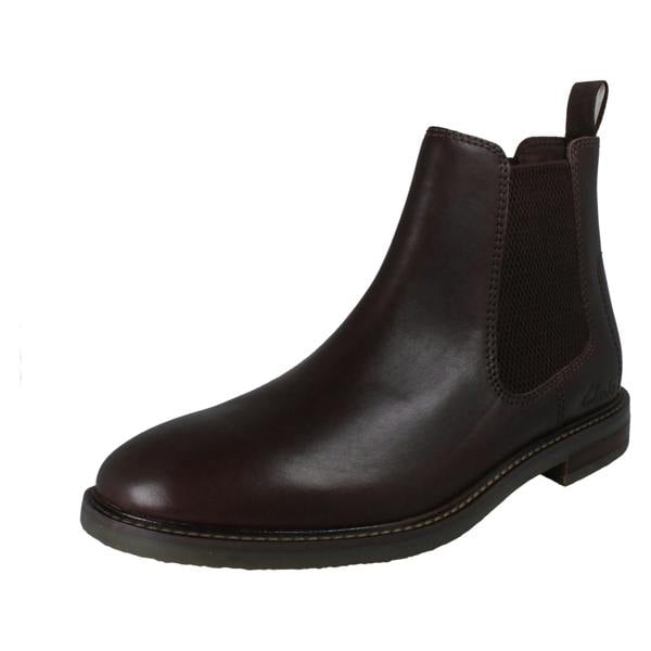 Clarks Mens Clarks Ankle Boots Jaxen Easy