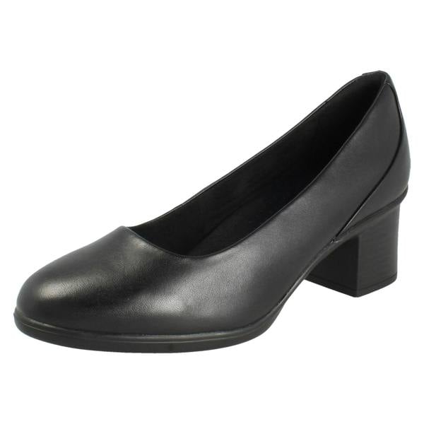 Clarks Ladies Clarks Court Shoes - Shaya Poppy