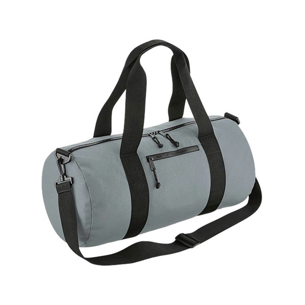 Bagbase Barrel Recycled Duffle Bag - Pure Grey