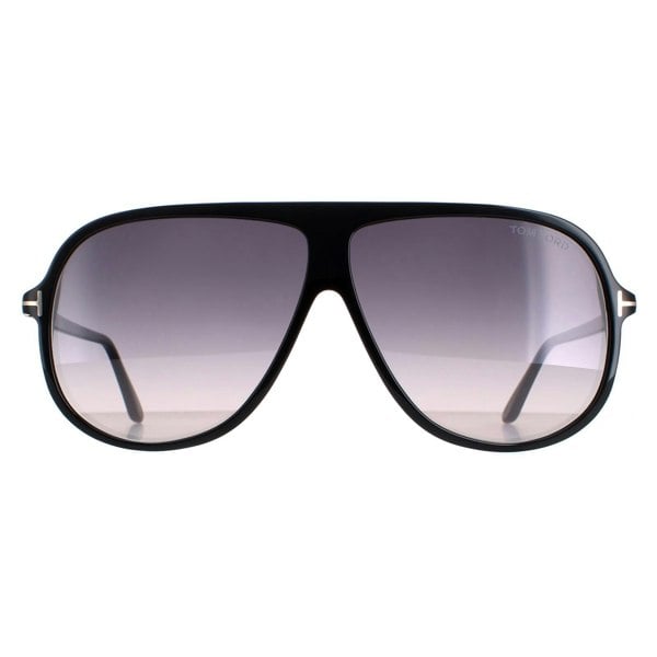 Tom Ford Sunglasses Spencer 02 FT0998 01B Shiny Black Smoke Gradient