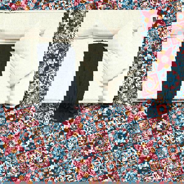 WFS6014 - Westminster Tiles Melange Floor Sticker 120cm x 60 cm