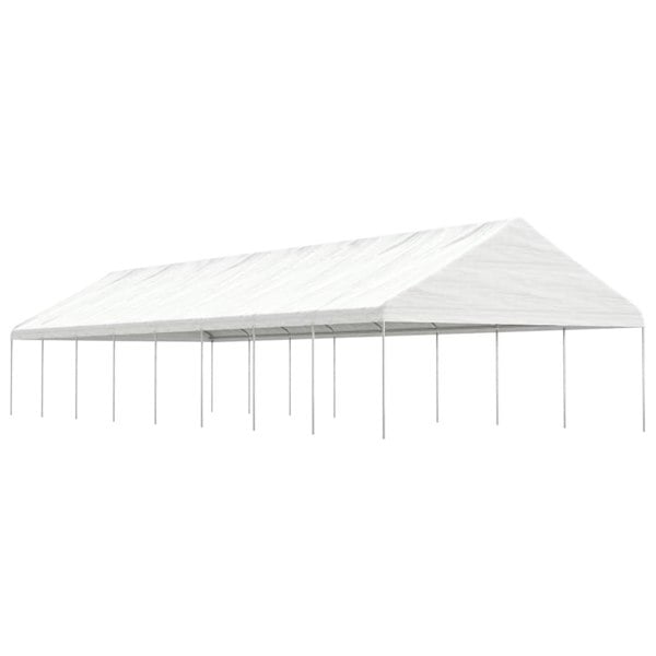Berkfield Gazebo with Roof White 17.84x5.88x3.75 m Polyethylene