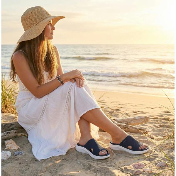 Skechers ULTRA FLEX 3.0 SANDAL-BRING I Sliders Sliders   in  Navy