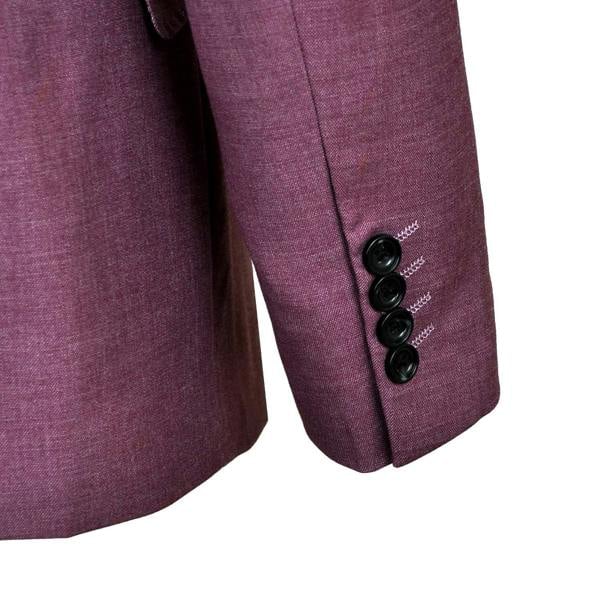 David WeJ Aldo Double Breasted Suit - Rouge Pink