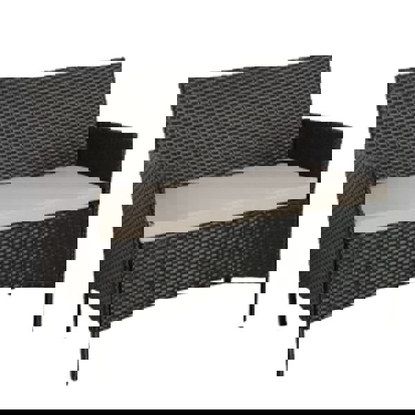 Leaper 4 Seat Outdoor Garden Patio Rattan Furniture Set