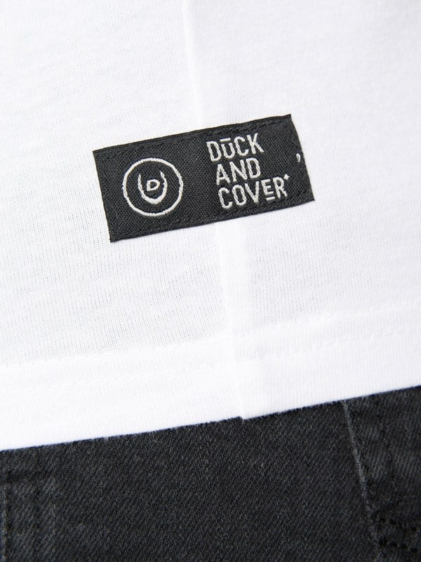 Duck and Cover Camotown T-Shirt - White