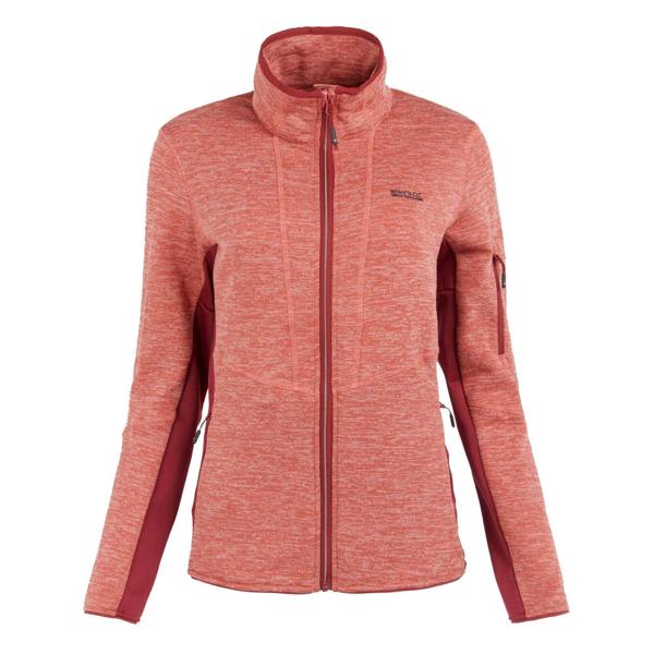 Regatta Womens/Ladies Ralina Fleece Jacket - Mineral Red/Rumba Red