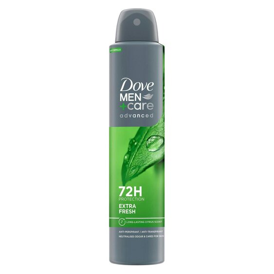 Dove Men+Care 3x Dove Anti-Perspirant Men+Care Advanced Extra Fresh 72H Protection Deo, 200ml