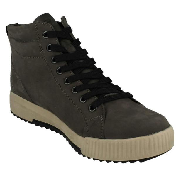 Rieker Womens Rieker Zip Up Lace Ankle Boots W0164