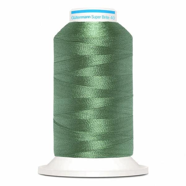 Gutermann Super Brite Polyester 40 Embroidery Thread 1000m Polyester Thread Suitable For Embroidery