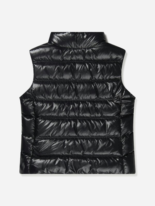 Moncler Enfant Girls Down Padded Ghany Gilet in Black