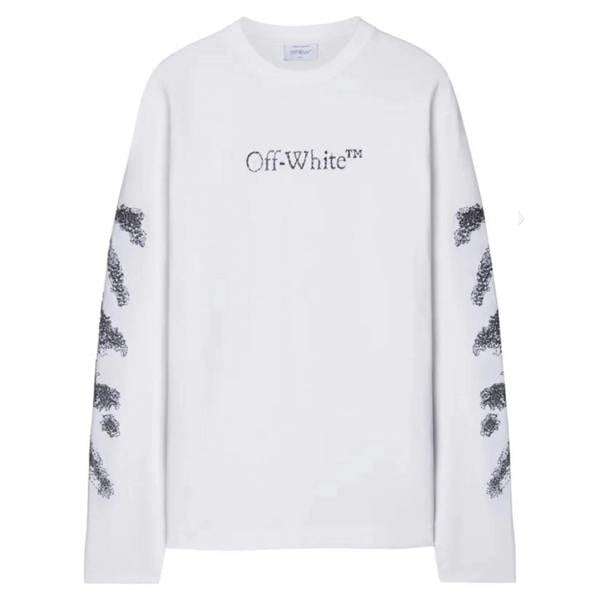 Off-White Diags Bit Book Hoodie   in  White