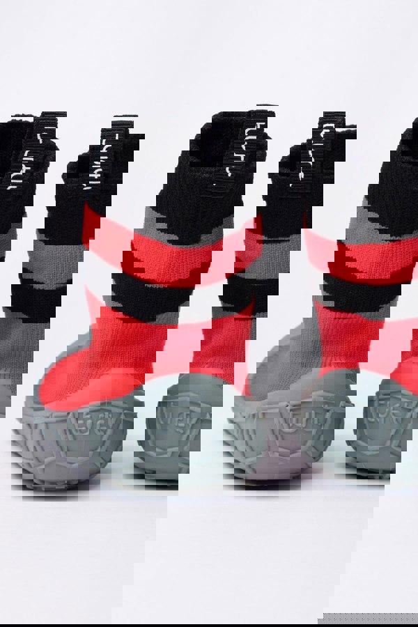Turtl Kids' Recycled Indoor Outdoor Sock Shoes in Red