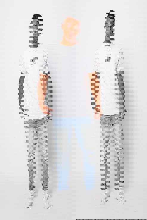 Valere Milano Balancia Rip & Repair Jean - Light Blue