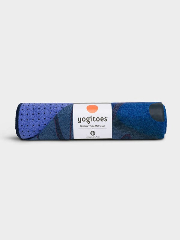 Manduka Yogitoes Mat Size rSKIDLESS Yoga Towels 71'' - Aquatic