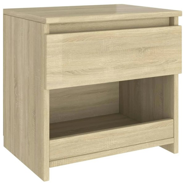 Berkfield Bedside Cabinets 2 pcs Sonoma Oak 40x30x39 cm Engineered Wood