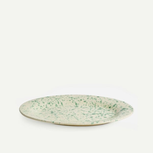 Hot Pottery Serving Platter Pistachio