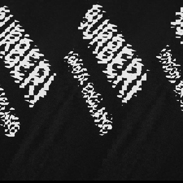 Burberry Letchford Printed T-Shirt   in  Black