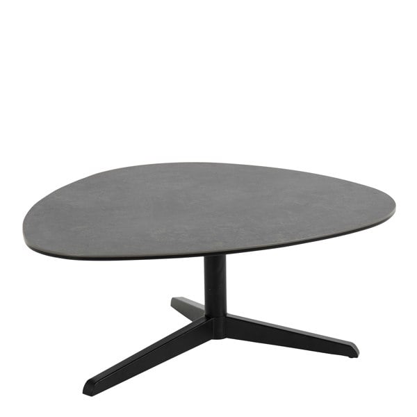 Furniture To Go Barnsley Black Ceramic Coffee Table 84x77x34 cm