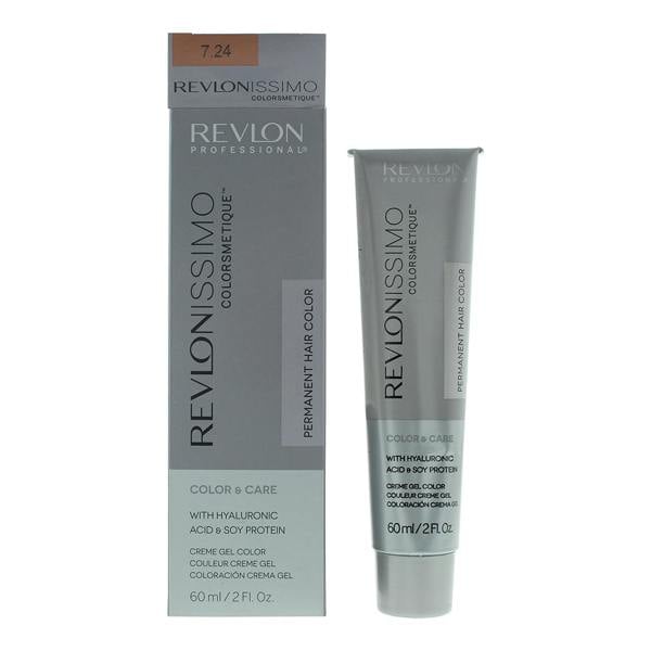 Revlon Revlonissimo Colorsmetique Hair Colour 60ml - 7.24 Coppery Pearl Blonde