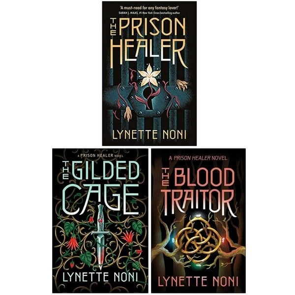 The Prison Healer 3 Book Set By Lynette Noni The Prison Healer, The Gilded Cage, The Blood Traitor