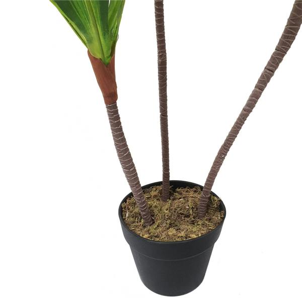 Artificial Dracaena Fragrans Dragon Tree – 100cm of Lush Elegance - Evergreenery