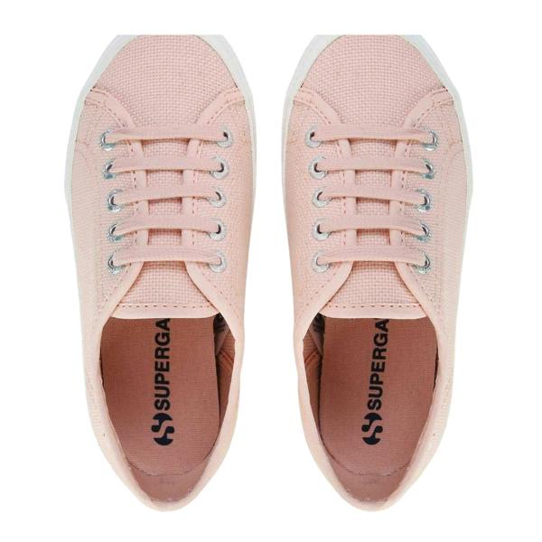 Superga Childrens/Kids 2725 Canvas Trainers - Pink Blush - 