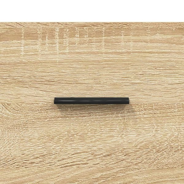 Berkfield Highboard Sonoma Oak 69.5x31x115 cm Engineered Wood